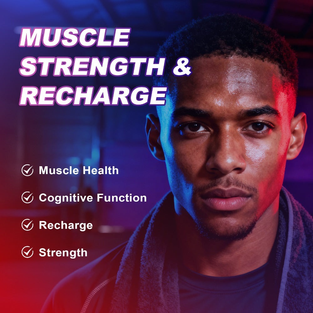 Creatine Monohydrate (Micronized, 5000 Mg Per Serving) - Strength, Power, Recharge, Focus - No Artificial Sweeteners And Flavors - 300 G (60 Servings)