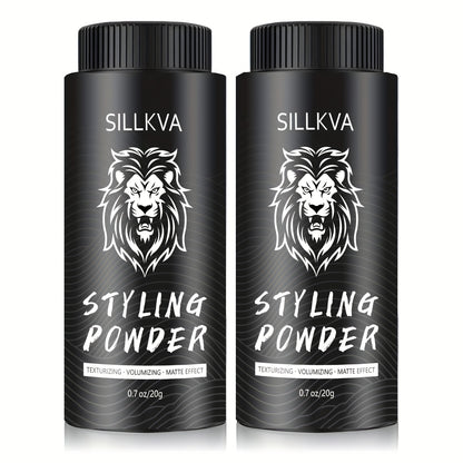 Hair Volumizing Powder for Men & Women - Oil Control Matte Finish, Lightweight Non-Buildup Formula, Natural Flexible Hold, Long-Lasting Root Lift & Volume Boost, 0.71oz / 20g