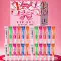 Luxury Lip Balm Collection of 24pcs in a Box And Glossy, Ideal for Chapped Lips, Perfect Valentine'S Day Gift for Her