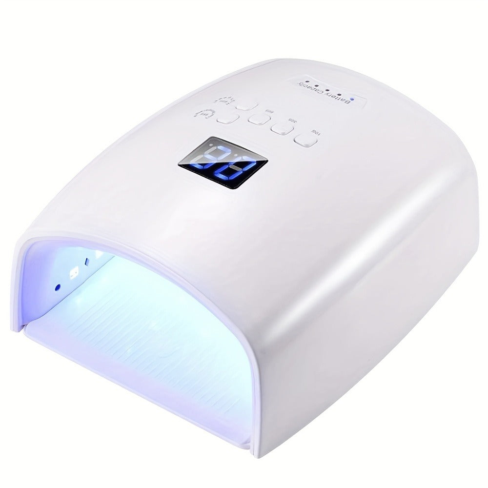 Rechargeable Nail Lamp 33LEDS Nail Dryer for All Gel Nail Polish with 4 Timer Settings Nail Art Manicure Tools