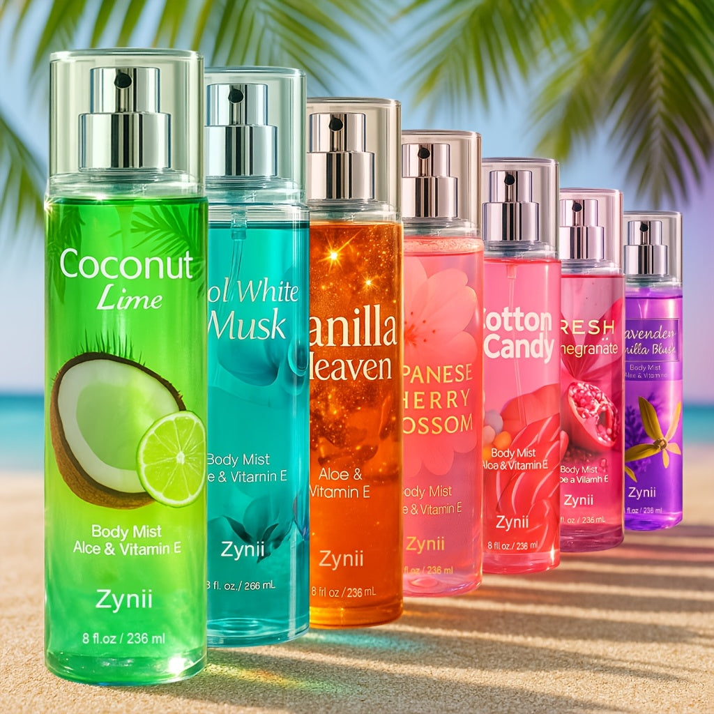 [Gift for Valentine's Day] Women's Perfume Spray, 7.98fl.oz/8+3fl.oz Long-Lasting Floral Fruity Fragrance Oil Mist, Non-Greasy Alcohol-Based Eau De Toilette for Hair & Body, Party, Date, Gift for Valentine's Day