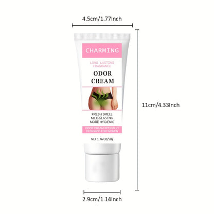 Deodorant Cream for Women Moisturizing Long-Lasting Anti-Odor Private Parts Gentle Skin-Friendly Fresh Scent All-Day Freshness Body Cream