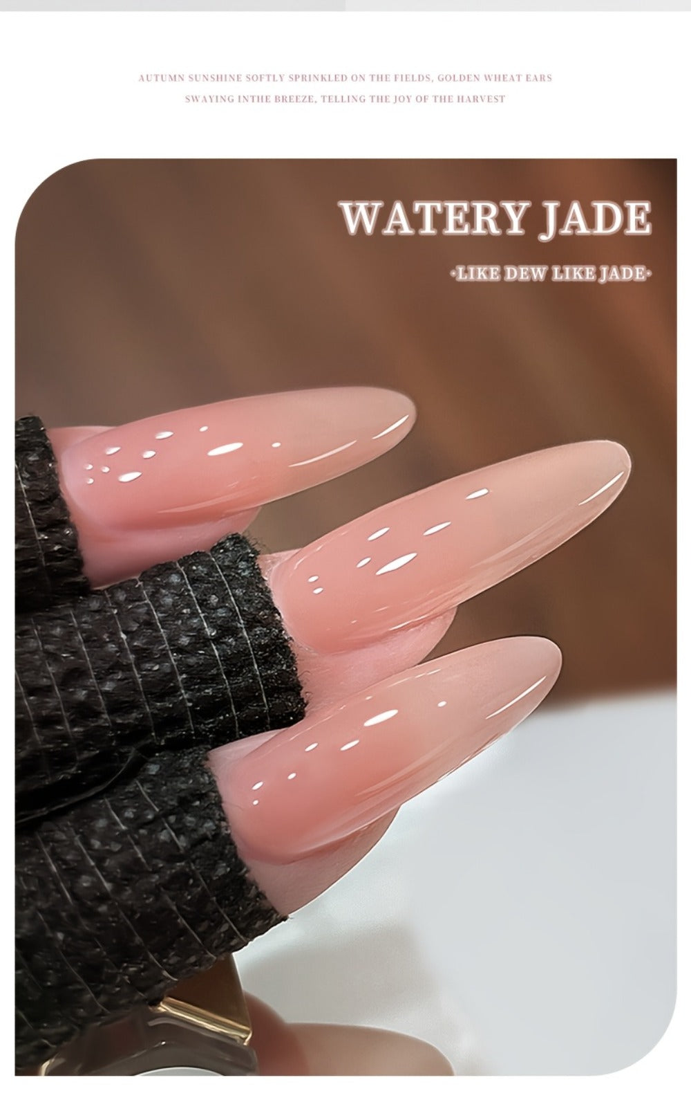 XEIJAYI 6pcs/Set 0.51oz New Popular Nail Gel Semi Permanent Nail Art Soaking LED Nail Salon Nail Salon Gel