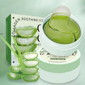 Arovira Collagen Eye Cream & Eye Mask, Hydrates And Firms The Eye Area, Suitable for Dark Circles Puffiness And Fine Lines, 60pcs, Fragrance-free Daily Skincare Routine, Elegant Packaging Natural Ingredients