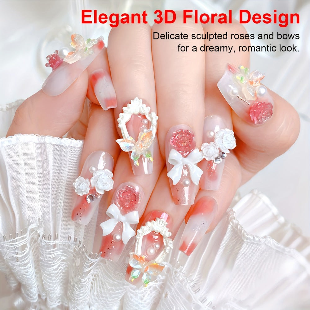 3D 4D Sculpture Gel Nail Art Kit 12 Colors with Carving Pen — Non-Sticky Soak-Off Nail Sculpting Gel Firm Texture for 3D Nail Designs Flowers Leaves Extensions DIY & Salon Manicure
