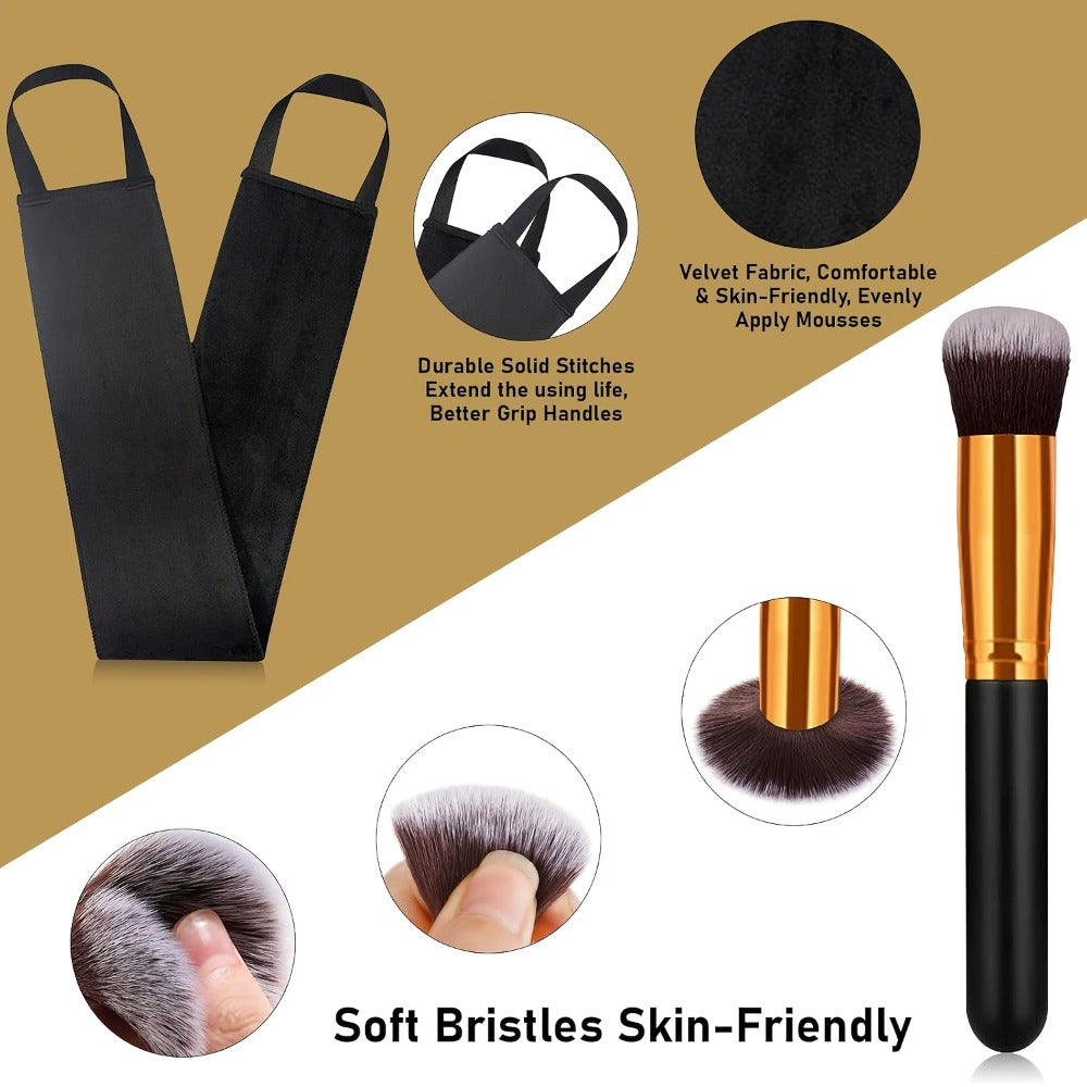 6pcs Pjordo Self Tanner 3.38oz Set, Self Tanner Mousse With Self Tanning Mitt Applicator Kit, 1 Hour Sunless Tanner, Fast Self Tan, Long Lasting Self Tanning Foam, No Fake Tan Smell, Holiday Gifts