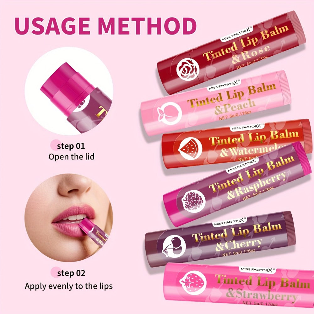 Lip Balm Set Tinted Moisturizing Lip Gloss 30pcs Gift Set - Hydrating Sheer Color Balm with Luminous Shiny Finish for Women Daily Wear & Gifting