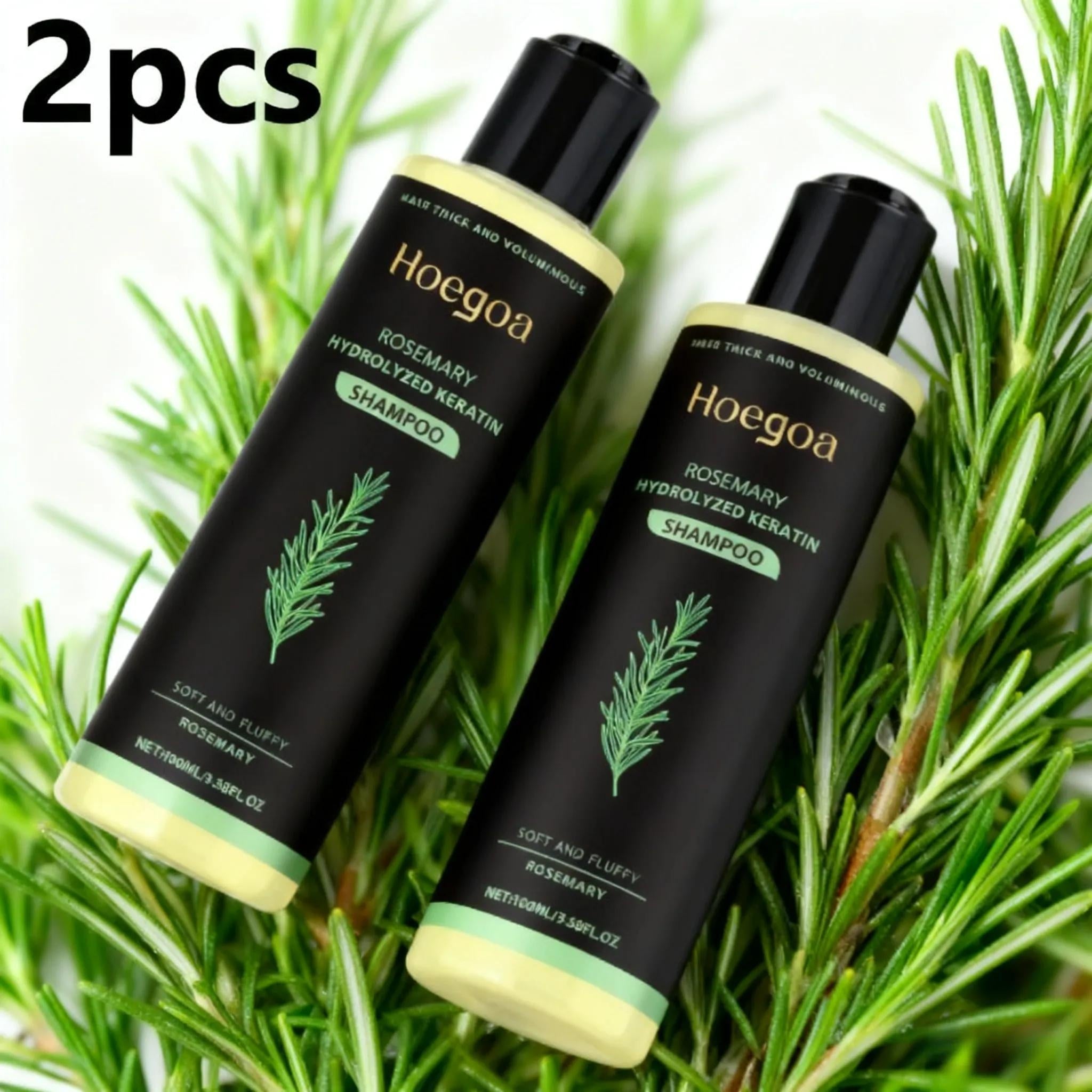 Festival Special Offer: 2pcs/3pcs, Rosemary Shampoo, Containing Rosemary Extract, Vitamin C, Keratin, for Cleansing And Moisturizing, Making Hair Smooth And Shiny, Strengthen Hair.Holiday Hair Care Gifts