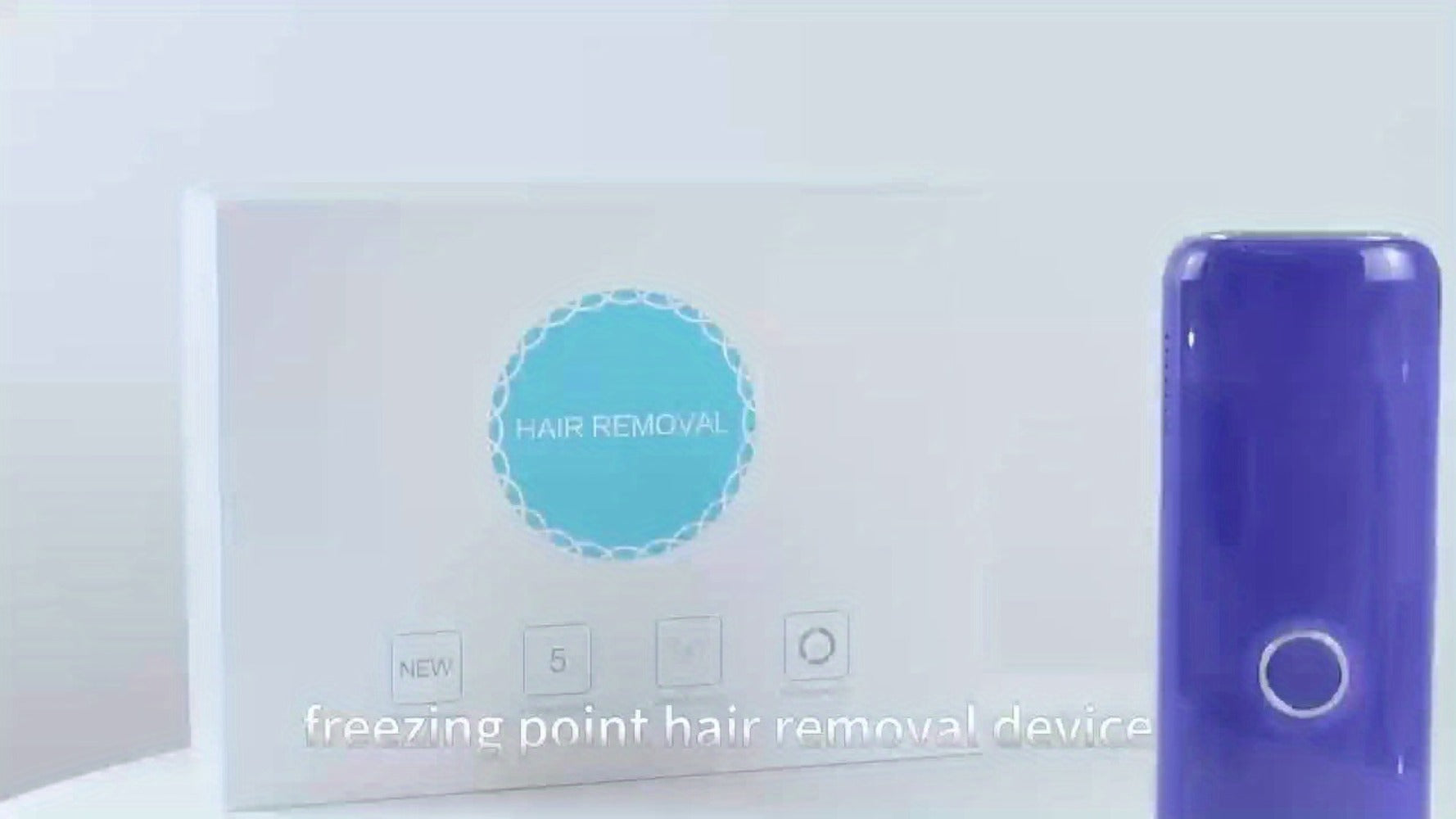 LEFINEE Latest Generation of Home Use Hair Remover, Women'S Festival Gift, Five Levels of Energy Intensity Adjustment, Automatic Continuous Light Emission, Automatic Shutdown Protection, Display Screen for All Body Parts
