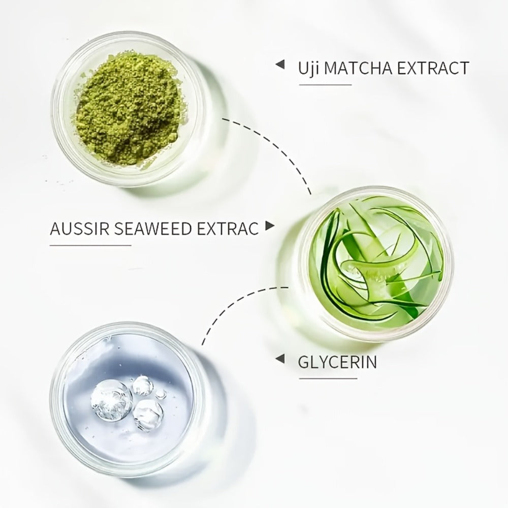 Matcha Peeling Gel Face Scrub Tea Tree Salicylic Acid Exfoliating Moisturizing Alcohol Free All Skin Types Facial Exfoliator 60g 2pcs