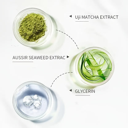 Matcha Peeling Gel Face Scrub Tea Tree Salicylic Acid Exfoliating Moisturizing Alcohol Free All Skin Types Facial Exfoliator 60g 2pcs