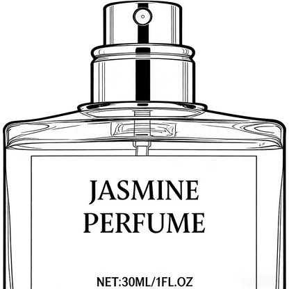 Women's Floral Perfume Spray — Jasmine & Sweet Orange Blossom | Fresh Mint Top Notes, Lavender Base | Long-Lasting 12-Hour Romantic Fragrance | Gift for Her
