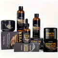 Keratin Hair Care 5pcs Set: Keratin Shampoo, Conditioner, Hair Mask, And Essential Oil - | Deeply Cleanses | Strengthens Roots | Repairs Split Ends | Volumizes And Nourishes |Hair Care Products | Keratin Heat Protection |Christmas Gift