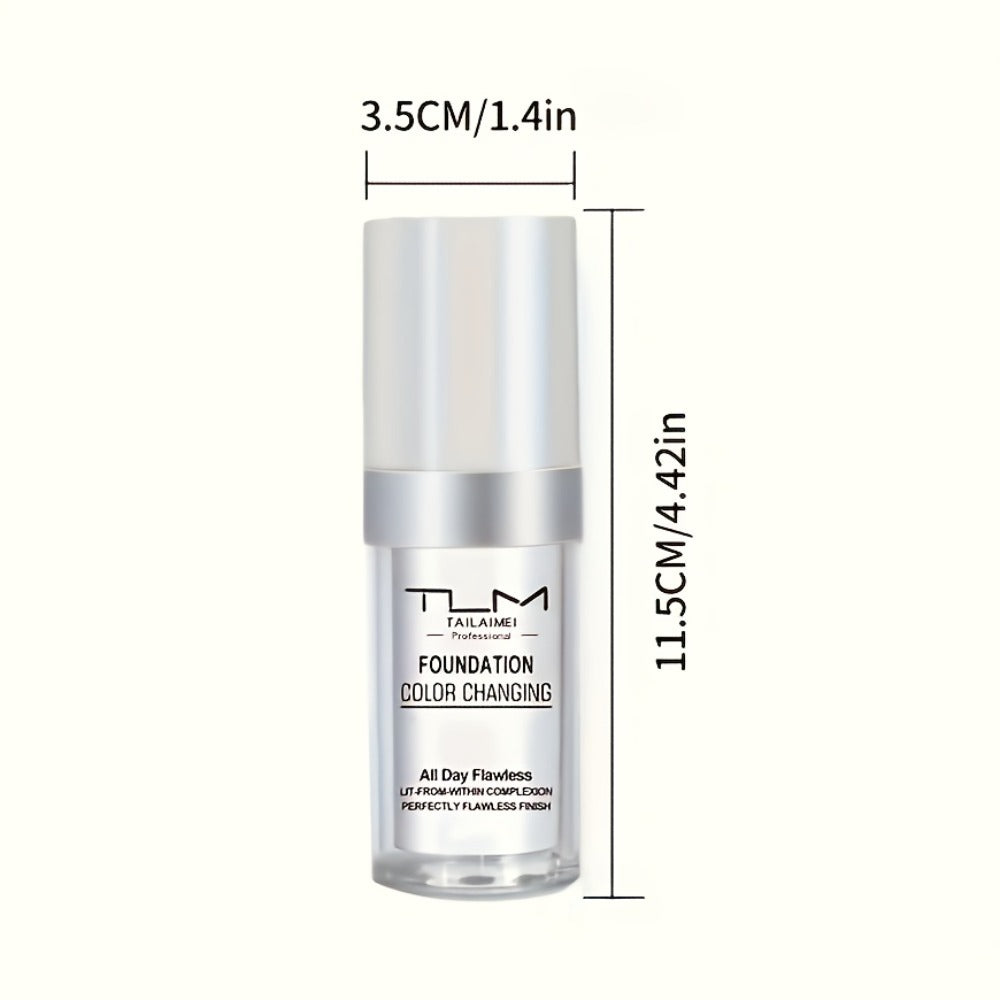 Liquid Foundation and Blush Combo Set — Natural Makeup Base Easy to Apply, Suitable for All Skin Types, Perfect Women's Beauty Gift