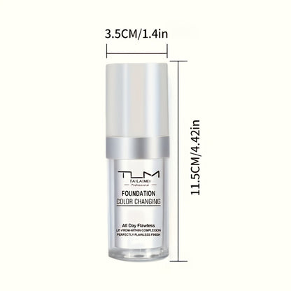 Liquid Foundation and Blush Combo Set — Natural Makeup Base Easy to Apply, Suitable for All Skin Types, Perfect Women's Beauty Gift