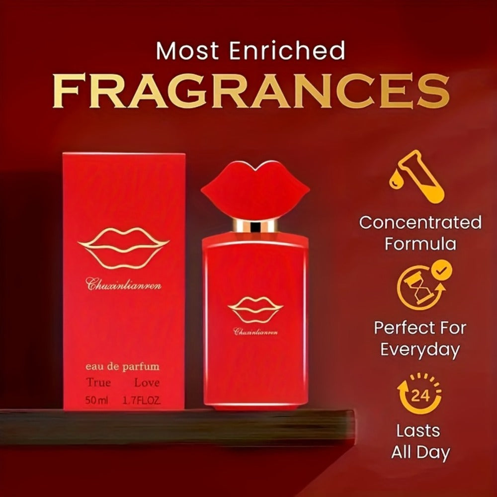 Pheromone Perfume for Women Floral Eau de Parfum 1.7oz | Red Door Alcohol-Free Long Lasting Natural Fragrance | Travel Size EDP Gift for Her Valentine Birthday