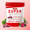 Beetroot Chewable Gummies, Beetroot Powder Containing Beetroot Formula, Beetroot Supplements Rich In Vitamins, Minerals, And Antioxidants, Pomegranate Berry Flavor, 60g Gummies