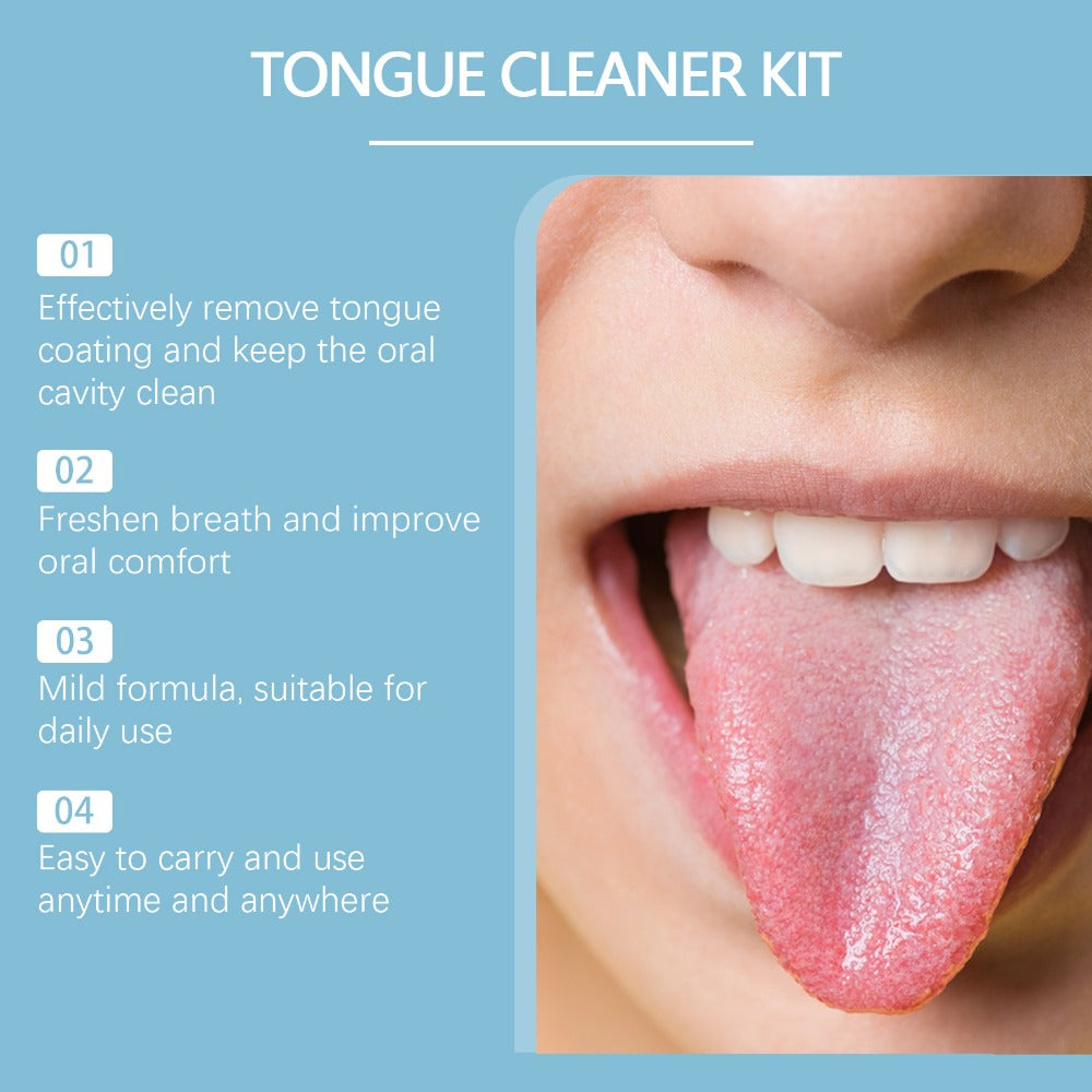 This Kit for Cleaning The Tongue Comes with 50G of Probiotic Gel And a Tongue Brush, Effectively Maintaining a Fresh Mouth And Cleaning The Tongue'S Surface. It'S Ideal for Daily Oral Hygiene After Meals And Makes a Great Mother'S Day Present for Wo