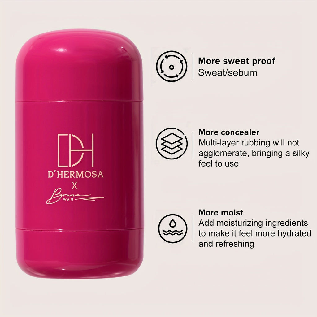 [2pcs Primer Stick Set] Long-Lasting Oil Control Moisturizing 2pcs Primer Stick Set - Smooth Cream Texture, Lightweight Wearable Base Makeup, Pore-Hiding, Strong Oil Control Hydration, Matte Finish, Light Beige Smoothing - 0. 56oz