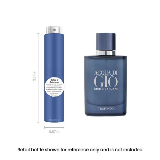 Giorgio Armani Acqua di Gio Profondo Cologne for Men - Travel Spray EDP 5ml