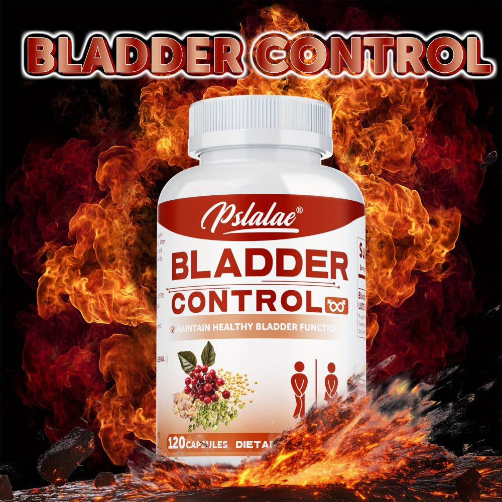 Bladder Control - with Cranberry, Pumpkin Seed, Soy Germ, Supports Urinary Tract Health, Supports A Good Night Sleep, for Women & Men - 120pcs