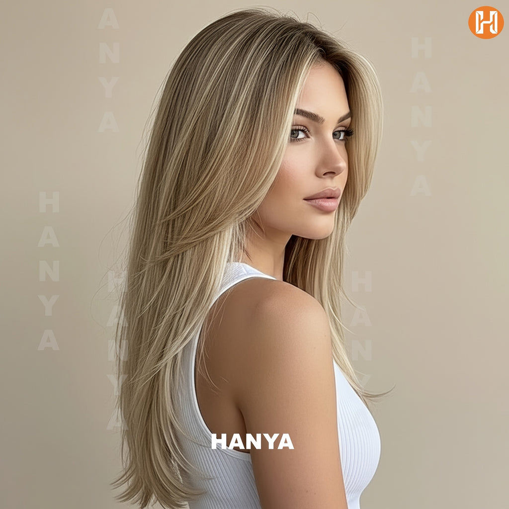 A Stylish 22-Inch Synthetic Heat-Resistant Wig, Perfect for Everyday Wear And Special Occasions - Ideal for Beginners, Making It a Great Choice for Valentine'S Day, Mother'S Day, Birthdays, Parties, Holidays, Gatherings