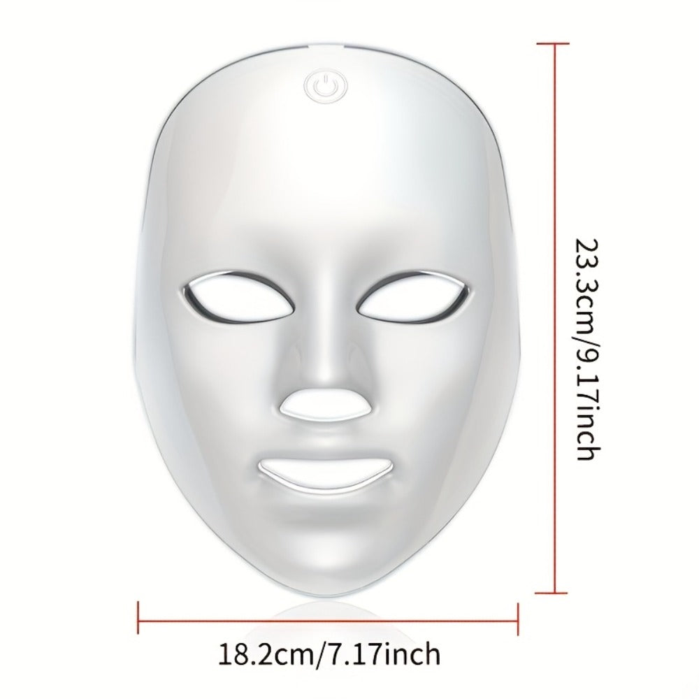 7-Color LED Facial Mask - Your All-in-one Skincare Solution. An Ideal Gift for Christmas And Romantic Valentine's Day, Perfect for Women, Girlfriends, Mothers And Colleagues.
