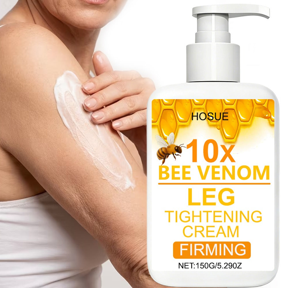 150g Bee Venom Firming Cream, Suitable for Arms, Thighs, And Abdomen, Non-Greasy, Firms And Moisturizes, for All Skin Types, Contains Bee Venom Extract