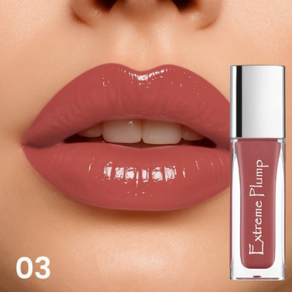 Lip Gloss for Women - Water Gloss Moisturizing Hydrating Formula, Long-Lasting Glossy Finish, Non-Sticky Sweatproof Sheer Tint, Nude Pink Shimmer Shades, Smooth Comfortable Wear, Party Wedding Everyday