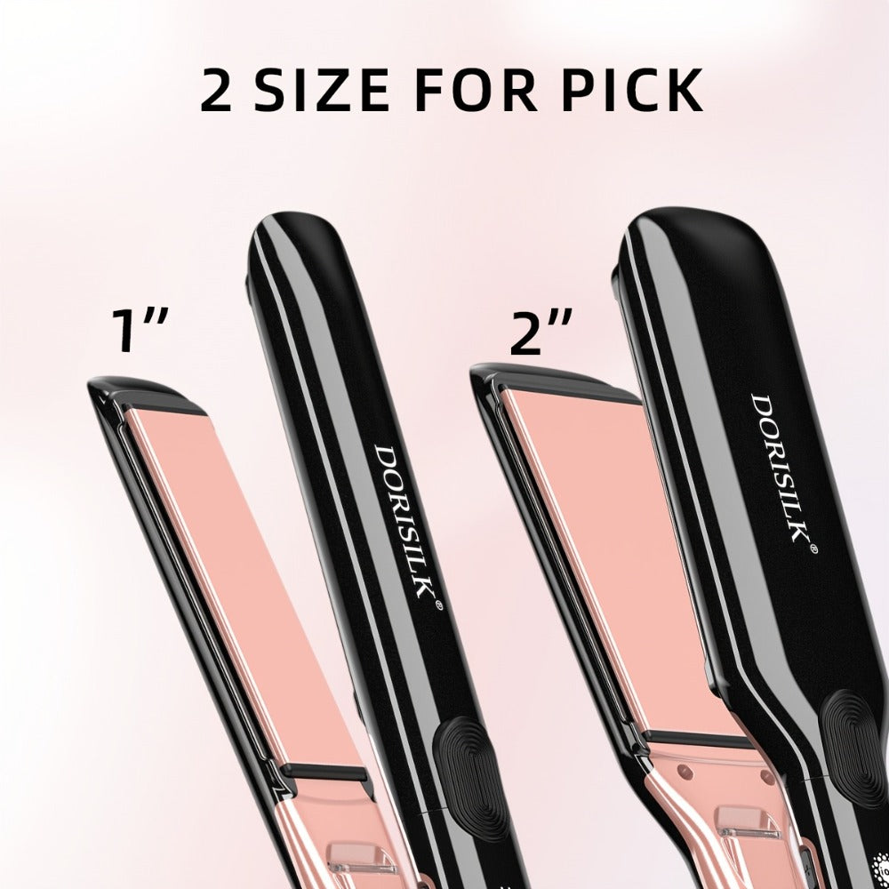 Hair Straightener Professional 500F High Temperature Hair Irons Plasma Keratin Hair Flat Iron for Frizzy Hair Recovers The Damage (2inch)