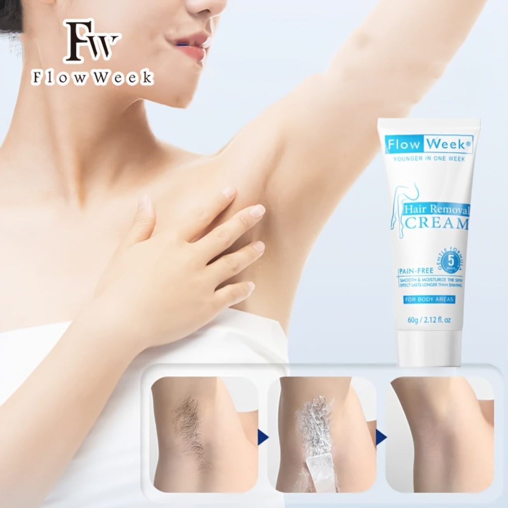 Gentle, Fast-Acting Hair Removal Solution, Suitable for Body, Legs, Arms, And Intimate Areas, Designed for Men, Free from Alcohol