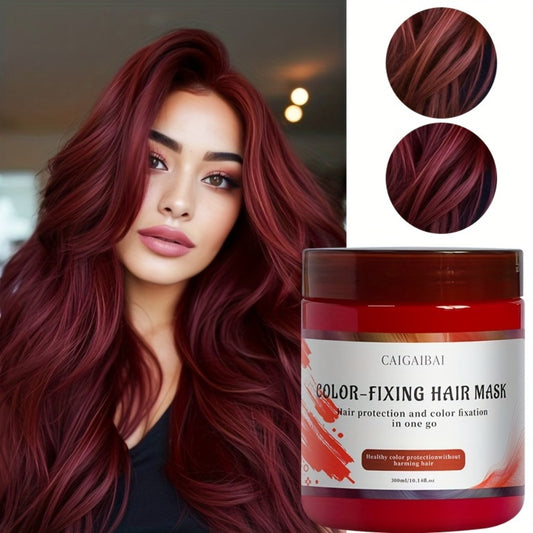 Rosemary Hair Mask - Intensive Conditioner & Color Reviver Suitable for All Hair Types, 10.14 Fl. Oz, Fortifying, for Dyed Hair