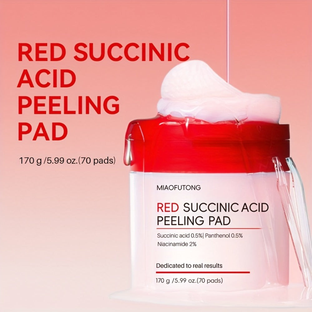 Deep Cleansing Exfoliating Essence, Zero Pore Patch -70PADS, Double Texture, Daily Physical Exfoliation || Moisturizing Wipes with Hyaluronic Acid Scrub Pad, Rose Water+camellia Moisturizing, Moisturizing Cleansing Pad Suitable for All Skin Types