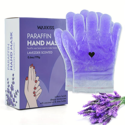 Paraffin Wax Hand & Foot Mask – Deep Moisturizing Beauty Treatment | Smooth & Soft Skin Care | Pink Grapefruit & Lavender Scents | Long-Lasting Stone Wax Formula | Home Spa Gift Set