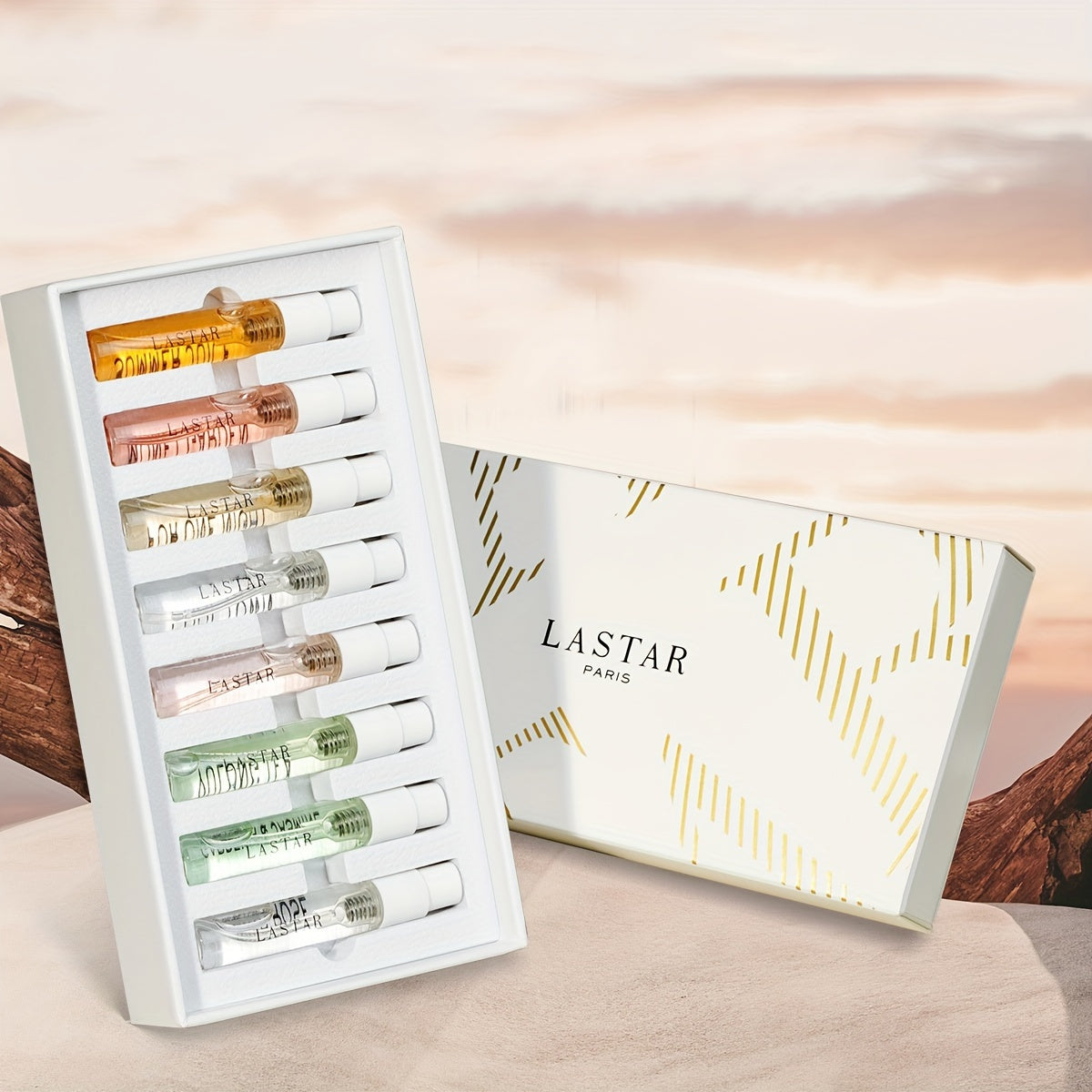 LASTAR Women'S Spray Perfume Set, 8 Perfume Gift Boxes, Long-lasting And Charming Natural Fresh Flowers, Fruit, Citrus And Wood Oriental Water Perfume Fragrance, Ideal Valentine'S Day Birthday Surprise Gift