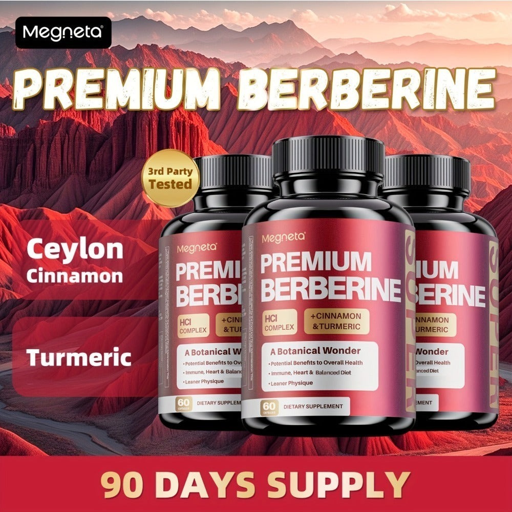 Super Thermo Evolution Supplement|Berberine Capsule for Balanced Diet, Fitness Companion, Digestion & Gut Health|Herbal Formula with White Kidney Bean, Safflower Oil, Acetyl-L-Carnitine|Health Weight, for Men And Women, 30-Day Supply