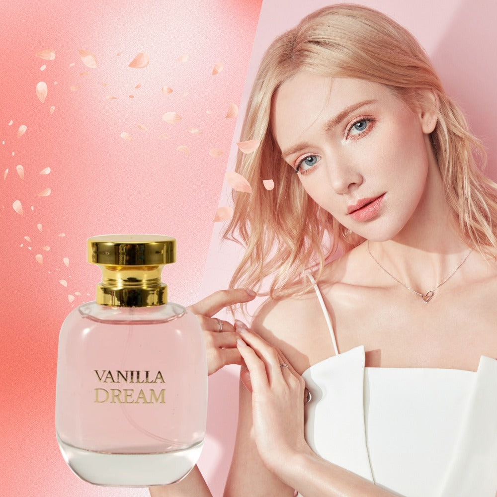 Women's Perfume Fruity Floral Scent 3.38 oz | Pear Jasmine Vanilla Sandalwood Long Lasting Eau de Parfum for Dating Office Gift