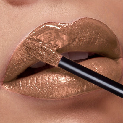 Shimmer Liquid Lipstick — Highly Pigmented Metallic Lip Gloss | Long-Lasting Non-Sticky | Plant Squalane Formula | 24 Shades for All Skin Types