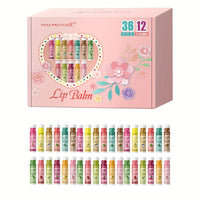 36pcs/box Lip Balm Deluxe Set