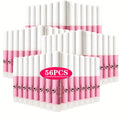 Nail Glue for Press On Nails 56pcs Professional Strong Adhesive Bonding Gel for Acrylic Nails DIY Manicure Pedicure Long-Lasting Liquid Formula Nail Sticker Glue