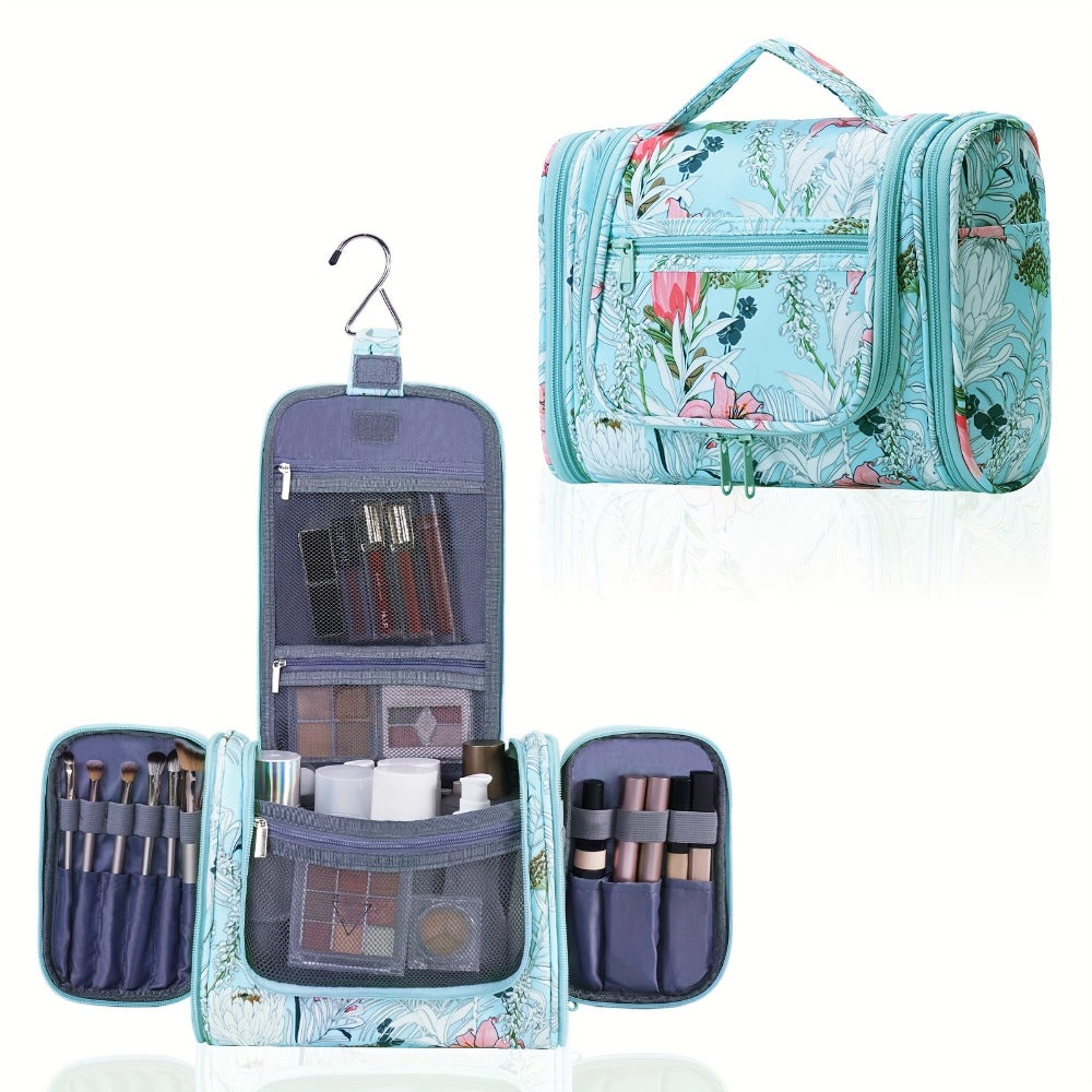 Hanging Toiletry Bag Shower Bag With Hook Multifunctional Pocket Travel Cosmetic Makeup Organizer With Handle Bathroom Bag For Women And Men Toiletries Bag For Travel