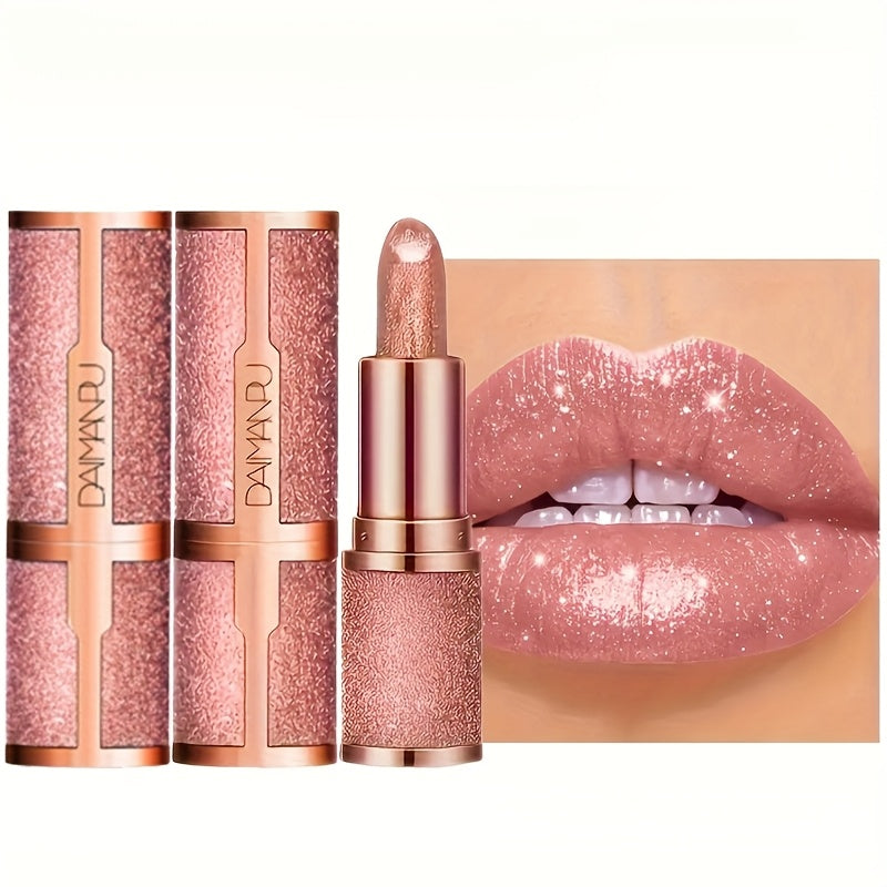 Two Piece Gloss Starry Sky Lipstick, Shiny Lipstick, Waterproof, Durable, Moisturizing Lipstick, Giving Shiny Lips, Perfect Gift