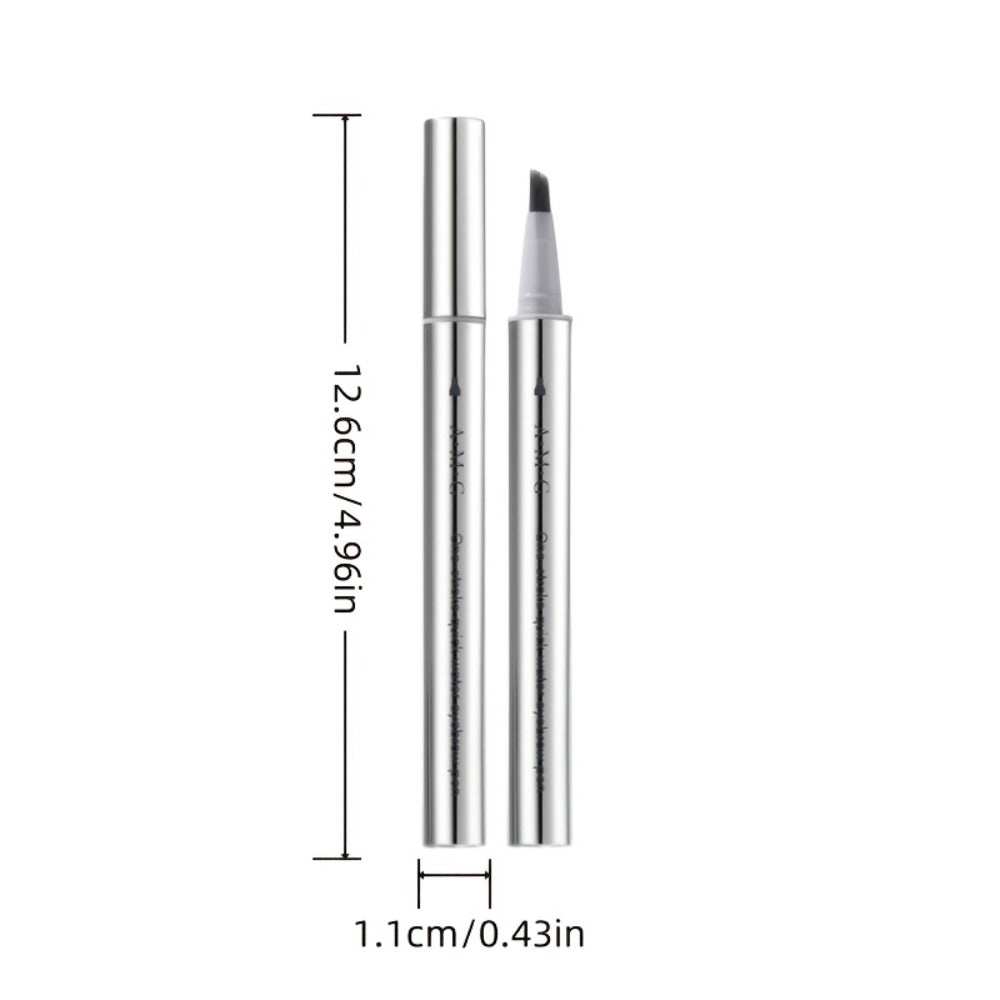 Fluffy Eyebrow Pen Quick-Dry Waterproof Long-Lasting - Natural Wild Brow Look Instant Shape Sweat & Fade Resistant Portable Brow Pen for Travel Festival Party