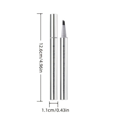 Fluffy Eyebrow Pen Quick-Dry Waterproof Long-Lasting - Natural Wild Brow Look Instant Shape Sweat & Fade Resistant Portable Brow Pen for Travel Festival Party