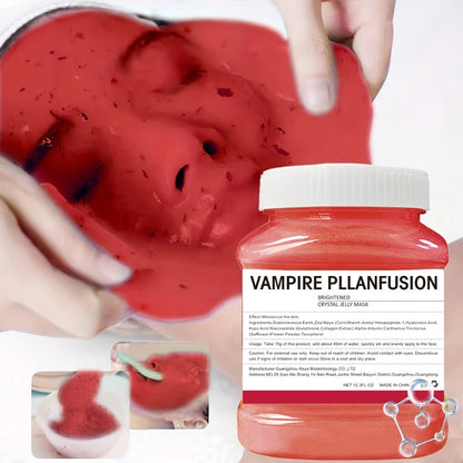 Vampire Plasma Lactic Acid Jelly Face Mask - Peel-Off Firming Hydrating Mask Alcohol-Free Paraben-Free Fragrance-Free for All Skin Types 12.3 fl oz