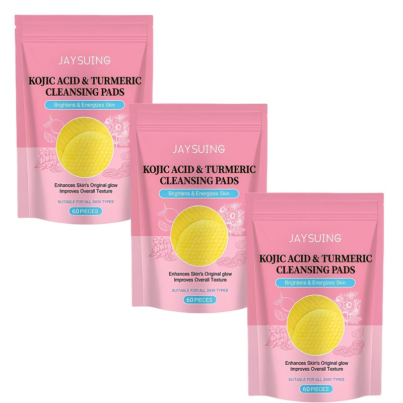 180pcs Of Citric Acid And Turmeric Cleansing, Soft And Gentle, Niacinamide And Turmeric Cleansing Deep Cleansing, Moisturizing And Makeup Remover, Suitable for All Skin Types, Easy to Use, Women's Beauty And Skincare Products