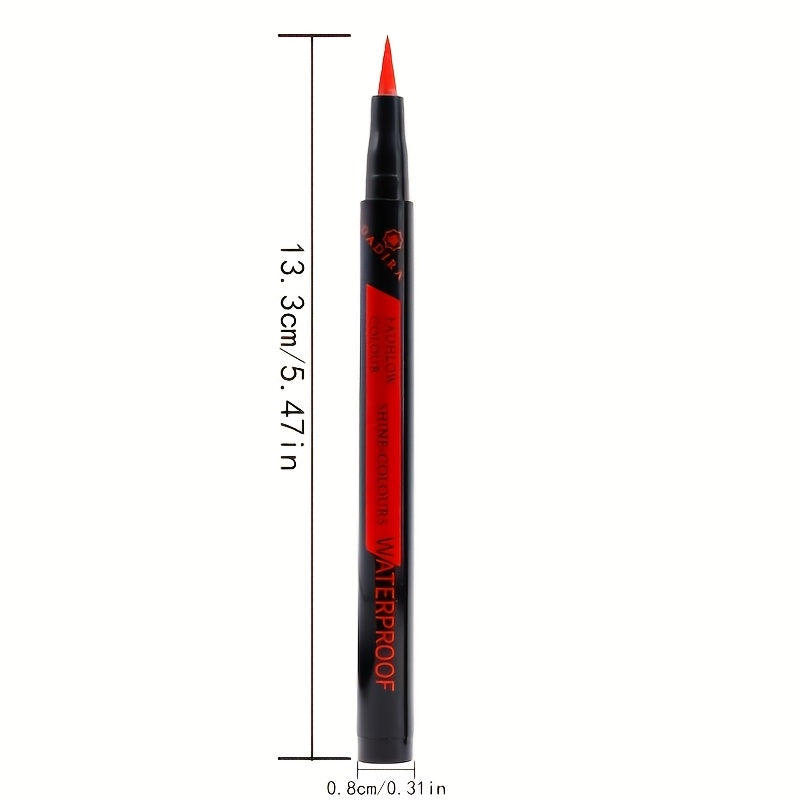 12pcs Eyeliner Pen Set, Creating A Natural Makeup Effect, Lasting Without Tingling, Suitable for Daily Life, Performances, Parties, Parties, All Skin Colors, The Perfect Gift for Women, Valentine's Day, Halloween, Mother's Day, Easter, Christmas, Etc