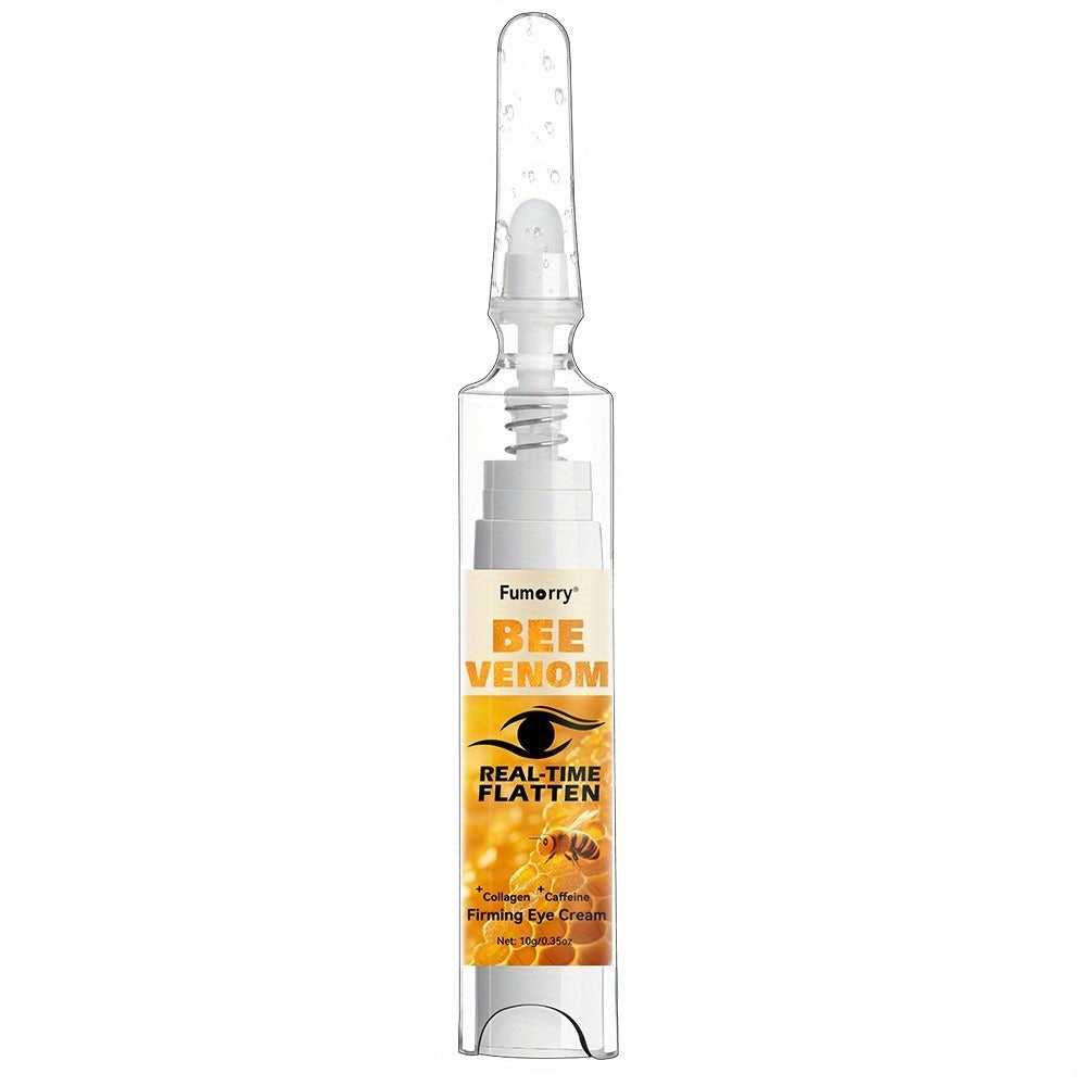 Eye Cream with Bee Venom Caffeine & Collagen Firming Eye Gel for Under-Eye Bags Dark Circles Puffiness Tightening Lifting Anti-Wrinkle Hypoallergenic All Skin Types Daily Skincare