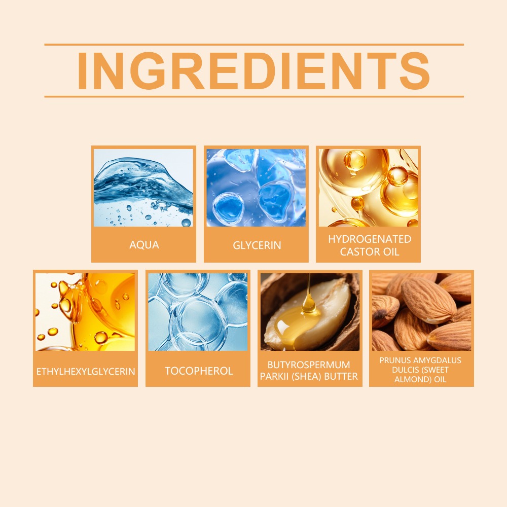 2pcs Oceaura Shea Butter Body Oil. This Oil Is Gentle And Moisturizing, Suitable for The Entire Body. It Has a Light Texture And Is Easily Absorbed. The Body Oil Has a Mild Cleansing Formula, with Thick And Creamy Foam That Is Not Tight. It Is Sui