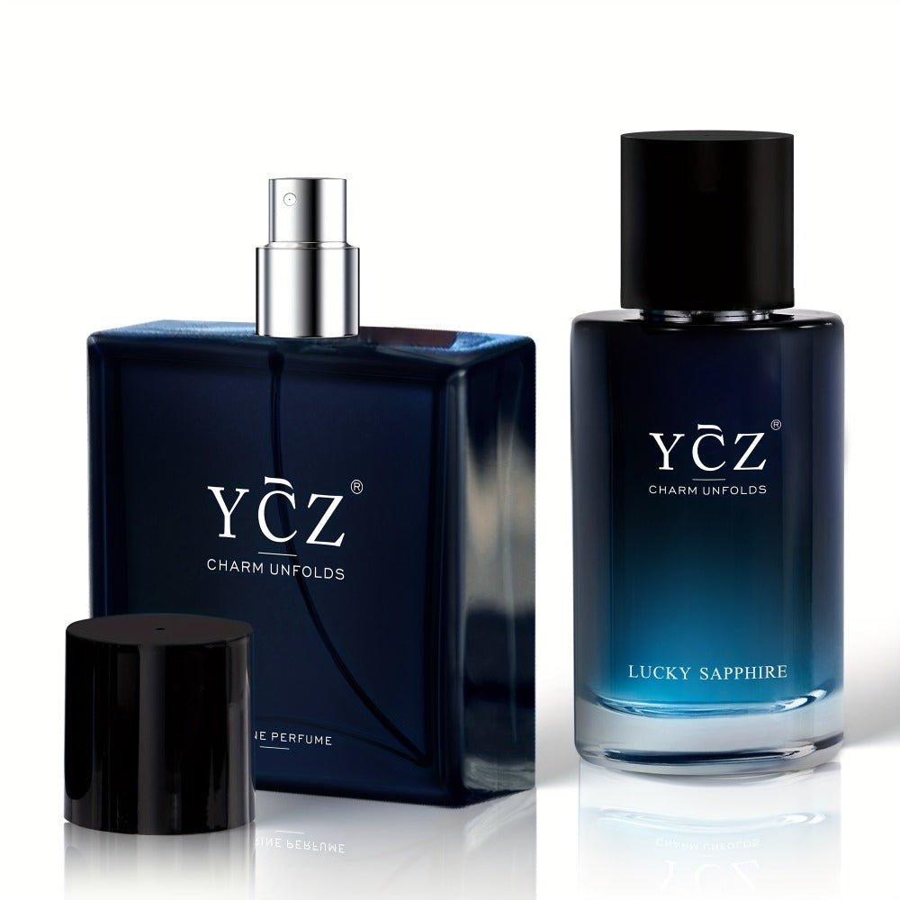 Cologne for Men Gift Set Eau de Cologne & Aftershave Woody Aromatic Grapefruit Ginger Musk BPA-Free Long Lasting Scent 1pc 2pcs 4pcs 5pcs